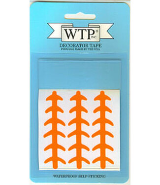 WTP INC. 3" LADDERBACK 6PK ORANGE SCALE #29