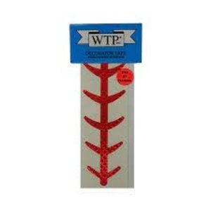 WTP INC. 3" LADDERBACK 6PK RED VINYL #405