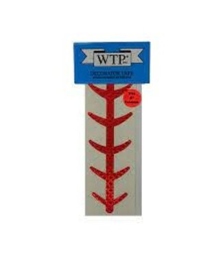 WTP INC. 3" LADDERBACK 6PK RED VINYL #405