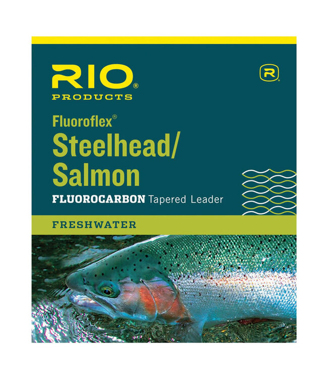 Rio FLUOROFLEX STEELHEAD/SALMON LEADER 9FT 16LB