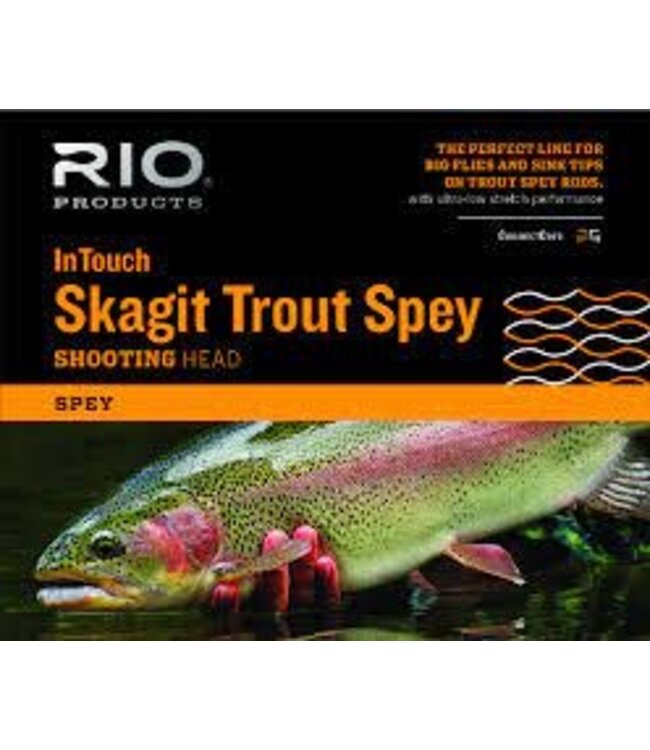 RIO INTOUCH SKAGIT TROUT SREY SHOOTING HEAD 350GR #4/5 17'