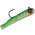 NORTHLAND FISHING TACKLE MIMIC MINNOW TUFF TUBE - 2/Cd - 1.5 - Green Perch