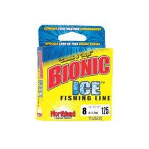 NORTHLAND FISHING TACKLE Northland BIONIC ICE LINE 2 LB 0.005 125/YD CLEAR