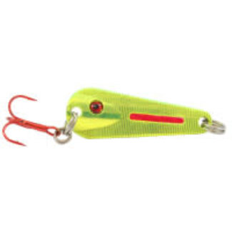 NORTHLAND FISHING TACKLE NL GLO-SHOT JIG 2CD 1/8 METALLIC CHARTREUSE