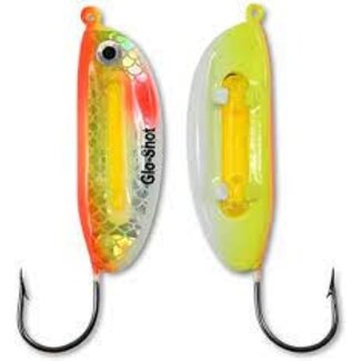 NORTHLAND FISHING TACKLE NORTHLAND  GLO-SHOT JIG - 1/4oz - SG CHUB GSJ4-24
