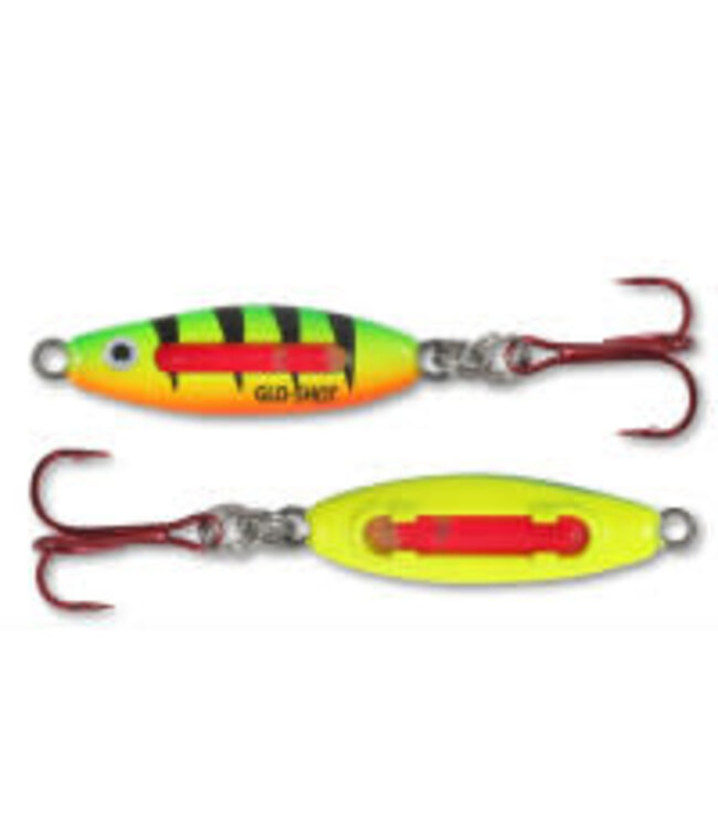 NORTHLAND FISHING TACKLE UV Glo-Shot Fire-Belly Spoon 1/8 oz UV Firetiger