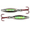 NORTHLAND FISHING TACKLE UV Glo-Shot Fire-Belly Spoon 1/4 oz Silver Shiner