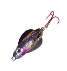 NORTHLAND FISHING TACKLE Buck-Shot Rattle Glider Spoon 1/4 oz Silver Shiner