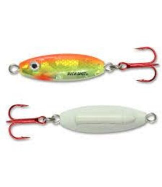 NORTHLAND FISHING TACKLE NORTHLAND BUCK-SHOT RATTLE SPOON 1/8oz SG CHUB BRS3-24
