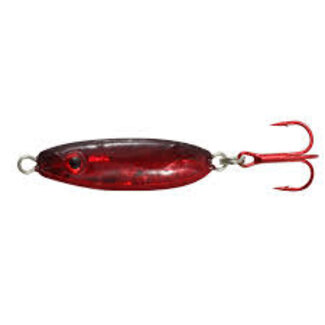NORTHLAND FISHING TACKLE NORTHLAND BUCK-SHOT RATTLE SPOON 1/4oz SG REDFISH BRS4-93