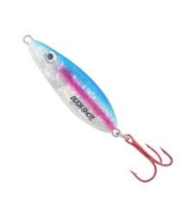 NORTHLAND FISHING TACKLE NORTHLAND BUCK-SHOT RATTLE SPOON 1/8oz SG RAINBOW BRS3-25