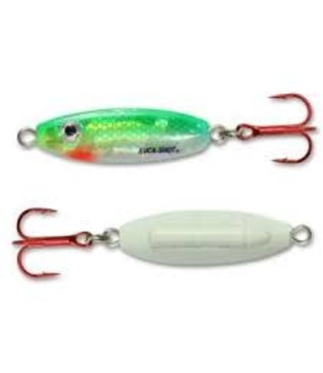 NORTHLAND FISHING TACKLE NORTHLAND BUCK-SHOT RATTLE SPOON 1/16oz SG PERCH BRS2-20