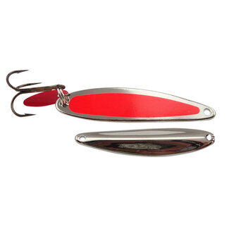 BAY DE NOC LURE CO. THE SWEDISH PIMPLE 3/4oz FLO ORANGE/NICKEL