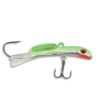 NORTHLAND FISHING TACKLE Rattlin' Puppet Minnow Darter Jig  1/4 oz Watermelon Shiner