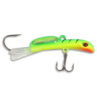 NORTHLAND FISHING TACKLE Rattlin' Puppet Minnow Darter Jig  1/4 oz UV Firetiger