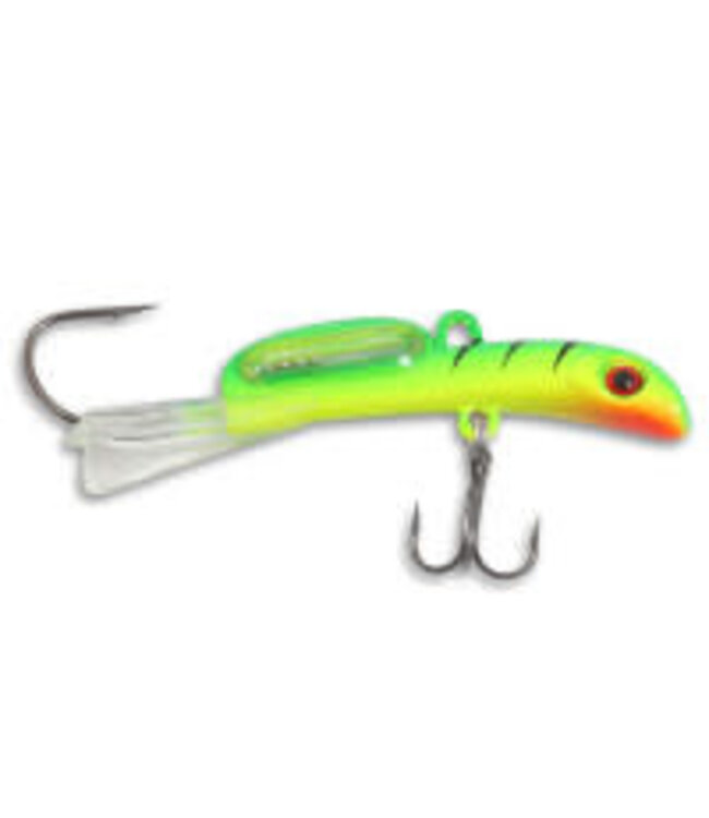 NORTHLAND FISHING TACKLE Rattlin' Puppet Minnow Darter Jig  1/4 oz UV Firetiger