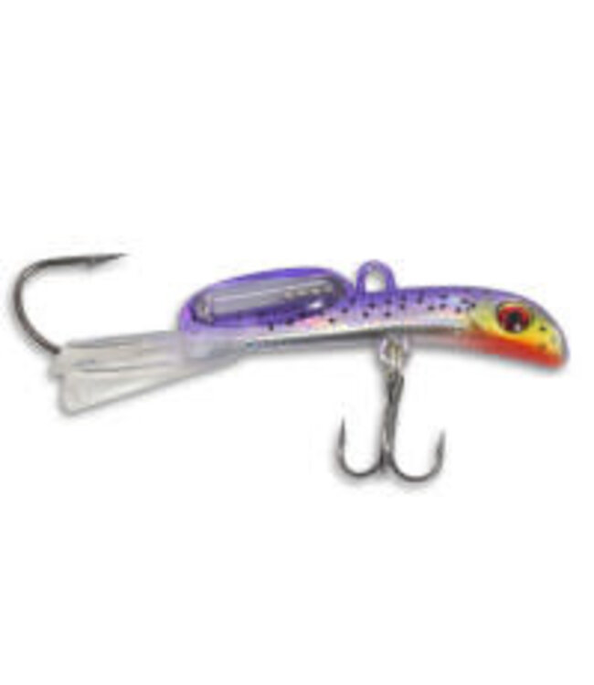 NORTHLAND FISHING TACKLE Rattlin' Puppet Minnow Darter Jig  1/4 oz Purpledescent
