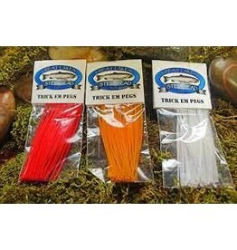 Great Lakes Steelhead Co Great Lakes Steelhead co. Trick Em' Pegs Bead Pegs Clear Peg