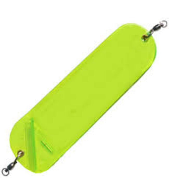 (PC8-636) PRO-TROLL PROCHIP 8 FIN FLASHER PLAIN CHARTREUSE