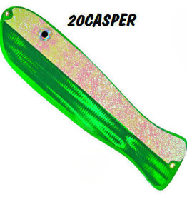 O'KI TACKLE Oki Kingfisher II flasher 12.5in long KF Green Casper Ice Glow/Squiggle