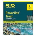 Rio RIO POWERFLEX TROUT TAPERED LEADER 9' 4X, 5X, 6X