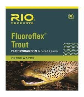 Rio FLUOROFLEX TROUTTAPERED LEADER 7.5' 1X 9LB