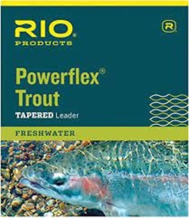 Rio POWERFLEX KNOTLESS 7.5FT 3X LEADERS 3 PACK