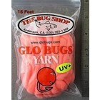 THE BUG SHOP GLO BUG YARN 15'/PKG PEACHY KING - YPK