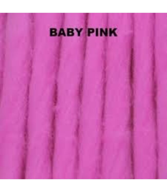 THE BUG SHOP Bug Shop BABY PINK Glo Dubb Nylon Dubbing, Baby Pink