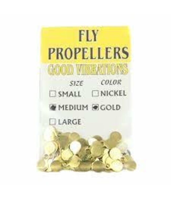 Wapsi FLY PROPELLERS, LARGE, GOLD FPL5250