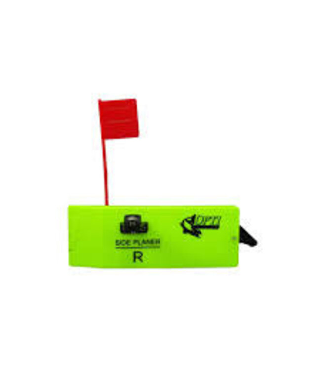 KMDA, INC. OPTI TACKLE ULTIMATE PLANER BOARD W/SNAP SWIVEL - LARGE - LEFT