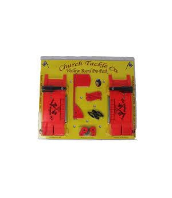 CHURCH TACKLE CO. CHURCH THE WALLEYE BOARD PRO-PACK