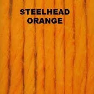 THE BUG SHOP GLO BUG MICRO YARN STEELHEAD ORANGE - MSO