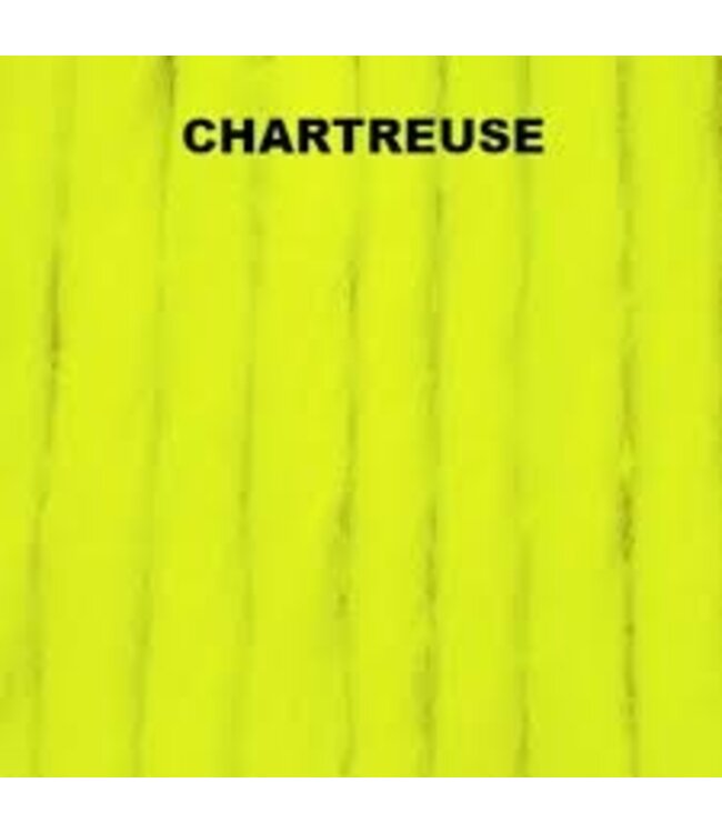 THE BUG SHOP GLO BUG YARN 15FT/PKG CHARTREUSE -YCT
