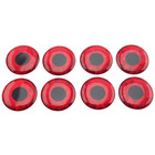 Wapsi FLAT STICK ON EYES 3/16" HOLO.RED (EYS2337)