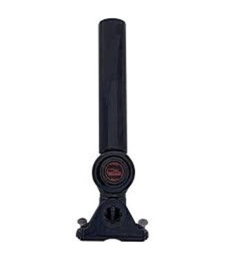 Bert's Custom Tackle Berts Rod Holder ADJUSTABLE RATCHET-BLACK LEXAN PLASTIC