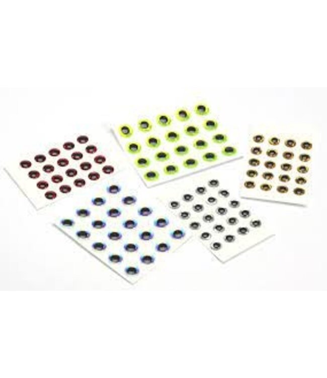 Wapsi HOLOGRAM DOME EYES 3/16" HOLO.GOLD EYH2250