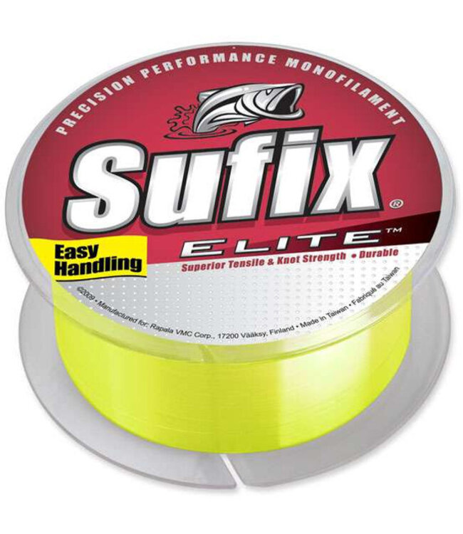 Sufix Elite 8 lb Hi-Vis Yellow 330