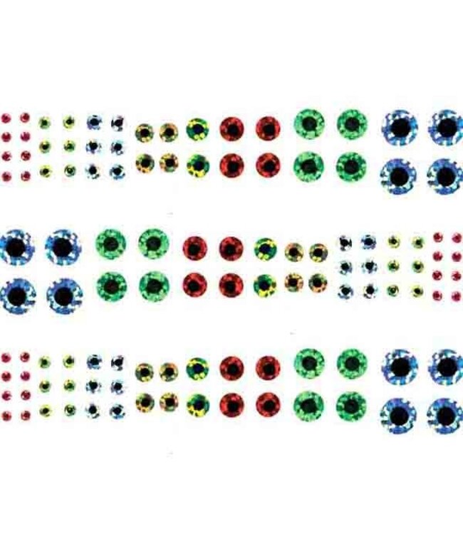 Wapsi (EYS6259) FLAT STICK ON EYES 5/32" MIRAGE