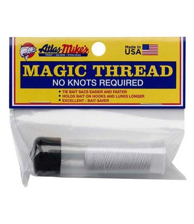Atlas Mike's ATLAS MAGIC THREAD WHITE, W/DISPENSERMIKES