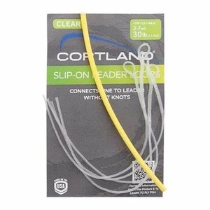 Cortland Slip-On Leader Loops - 4 Per Bag Cortland Clear Leader Loops