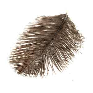 Wapsi OSTRICH MINI PLUMES, NATURAL GRAY