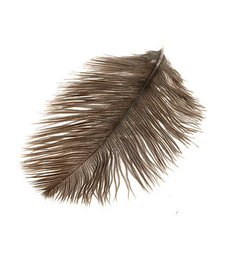 Wapsi OSTRICH MINI PLUMES, NATURAL GRAY