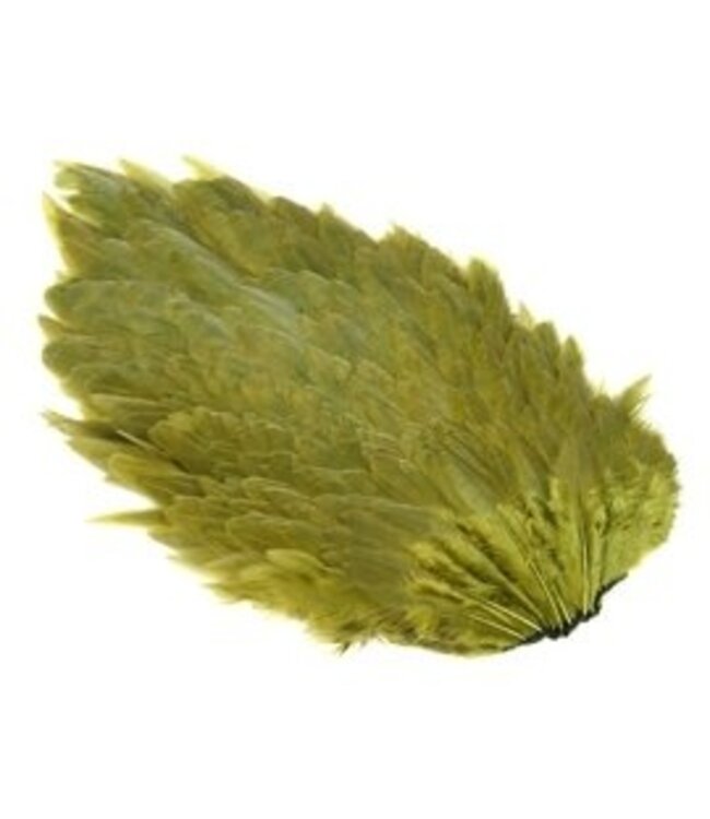 HEN SADDLE PATCHES, OLIVE CBS189