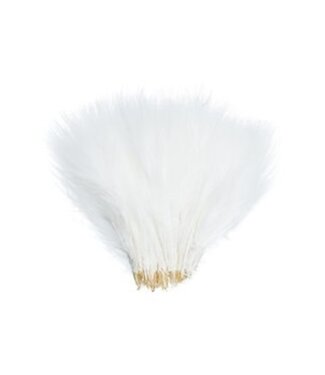 Wapsi WOOLY BUGGER MARABOU, FL. WHITE (MW506)