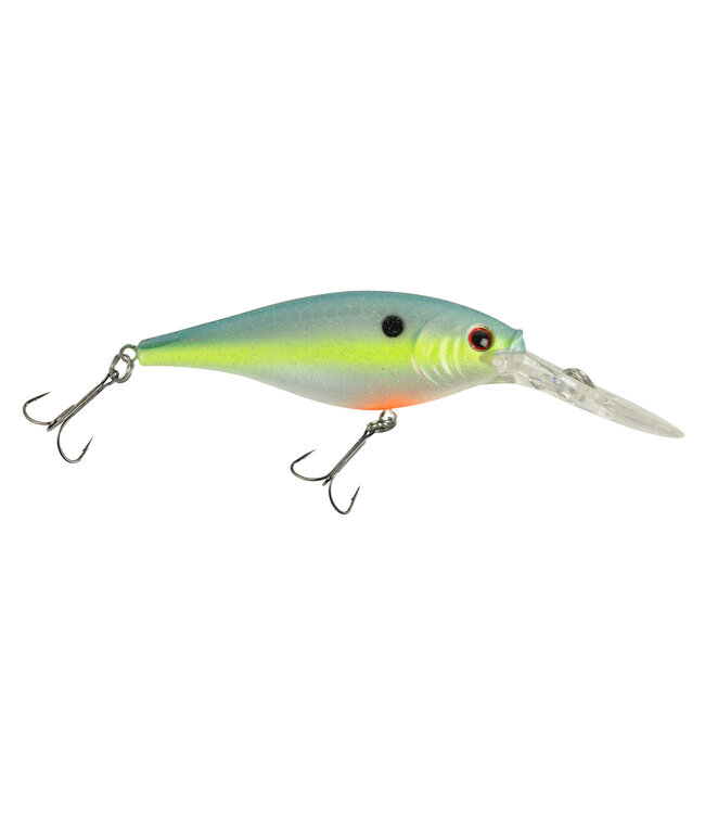 PURE FISHING BERKLEY FLICKER MINNOW SZ 7  3" 1/4 OZ DEPTH 14'-17' RACY SHAD