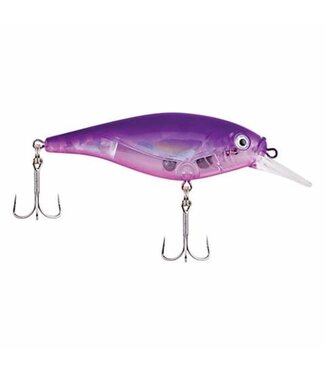 PURE FISHING BERKLEY FLICKER MINNOW SZ 7  3" 1/4 OZ DEPTH 14'-17'FLASHY PURPLE CANDY