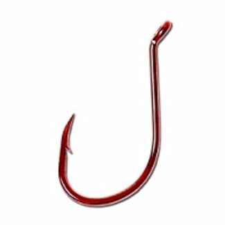 Eagle Claw Eagle Claw L1RUH-1/0 Lazer Sharp Hook 46Pk Sz1/0 Red