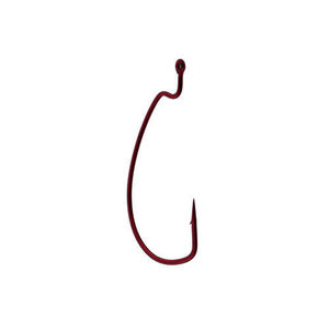 Spro Corp. GAMAKATSU SZ-1/0 EXTRA WIDE GAP BLACK WORM HOOK 5/PK