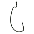 Spro Corp. GAMAKATSU Worm hook, Offset, ExtraWide Gap, NSBlackSz.5/0,  4/pk